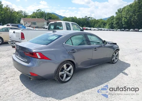 2015 Lexus Is 350 from USA, damaged, VIN JTHCE1D28F5006607